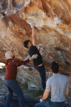 Bouldering in Hueco Tanks on 11/18/2019 with Blue Lizard Climbing and Yoga

Filename: SRM_20191118_1154021.jpg
Aperture: f/5.0
Shutter Speed: 1/250
Body: Canon EOS-1D Mark II
Lens: Canon EF 50mm f/1.8 II