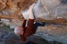 Bouldering in Hueco Tanks on 11/18/2019 with Blue Lizard Climbing and Yoga

Filename: SRM_20191118_1221070.jpg
Aperture: f/4.0
Shutter Speed: 1/320
Body: Canon EOS-1D Mark II
Lens: Canon EF 16-35mm f/2.8 L