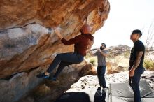 Bouldering in Hueco Tanks on 11/18/2019 with Blue Lizard Climbing and Yoga

Filename: SRM_20191118_1310161.jpg
Aperture: f/4.0
Shutter Speed: 1/250
Body: Canon EOS-1D Mark II
Lens: Canon EF 16-35mm f/2.8 L