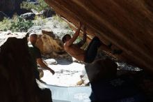 Bouldering in Hueco Tanks on 11/18/2019 with Blue Lizard Climbing and Yoga

Filename: SRM_20191118_1406220.jpg
Aperture: f/5.6
Shutter Speed: 1/250
Body: Canon EOS-1D Mark II
Lens: Canon EF 50mm f/1.8 II