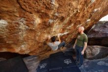 Bouldering in Hueco Tanks on 11/18/2019 with Blue Lizard Climbing and Yoga

Filename: SRM_20191118_1515220.jpg
Aperture: f/3.5
Shutter Speed: 1/250
Body: Canon EOS-1D Mark II
Lens: Canon EF 16-35mm f/2.8 L