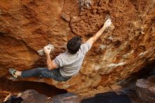 Bouldering in Hueco Tanks on 11/18/2019 with Blue Lizard Climbing and Yoga

Filename: SRM_20191118_1611270.jpg
Aperture: f/3.5
Shutter Speed: 1/200
Body: Canon EOS-1D Mark II
Lens: Canon EF 16-35mm f/2.8 L