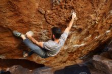 Bouldering in Hueco Tanks on 11/18/2019 with Blue Lizard Climbing and Yoga

Filename: SRM_20191118_1611310.jpg
Aperture: f/3.5
Shutter Speed: 1/200
Body: Canon EOS-1D Mark II
Lens: Canon EF 16-35mm f/2.8 L
