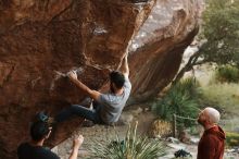 Bouldering in Hueco Tanks on 11/18/2019 with Blue Lizard Climbing and Yoga

Filename: SRM_20191118_1754570.jpg
Aperture: f/3.2
Shutter Speed: 1/250
Body: Canon EOS-1D Mark II
Lens: Canon EF 50mm f/1.8 II