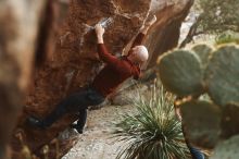 Bouldering in Hueco Tanks on 11/18/2019 with Blue Lizard Climbing and Yoga

Filename: SRM_20191118_1756360.jpg
Aperture: f/2.5
Shutter Speed: 1/250
Body: Canon EOS-1D Mark II
Lens: Canon EF 50mm f/1.8 II