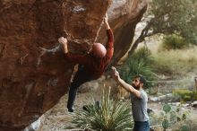 Bouldering in Hueco Tanks on 11/18/2019 with Blue Lizard Climbing and Yoga

Filename: SRM_20191118_1756500.jpg
Aperture: f/2.8
Shutter Speed: 1/250
Body: Canon EOS-1D Mark II
Lens: Canon EF 50mm f/1.8 II