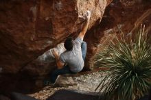 Bouldering in Hueco Tanks on 11/18/2019 with Blue Lizard Climbing and Yoga

Filename: SRM_20191118_1816371.jpg
Aperture: f/1.8
Shutter Speed: 1/200
Body: Canon EOS-1D Mark II
Lens: Canon EF 50mm f/1.8 II