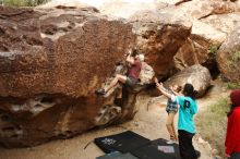 Bouldering in Hueco Tanks on 11/16/2019 with Blue Lizard Climbing and Yoga

Filename: SRM_20191116_1019060.jpg
Aperture: f/5.6
Shutter Speed: 1/400
Body: Canon EOS-1D Mark II
Lens: Canon EF 16-35mm f/2.8 L