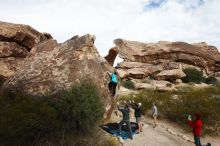 Bouldering in Hueco Tanks on 11/16/2019 with Blue Lizard Climbing and Yoga

Filename: SRM_20191116_1029320.jpg
Aperture: f/8.0
Shutter Speed: 1/400
Body: Canon EOS-1D Mark II
Lens: Canon EF 16-35mm f/2.8 L