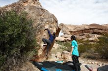 Bouldering in Hueco Tanks on 11/16/2019 with Blue Lizard Climbing and Yoga

Filename: SRM_20191116_1035320.jpg
Aperture: f/8.0
Shutter Speed: 1/400
Body: Canon EOS-1D Mark II
Lens: Canon EF 16-35mm f/2.8 L
