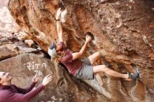 Bouldering in Hueco Tanks on 11/16/2019 with Blue Lizard Climbing and Yoga

Filename: SRM_20191116_1046070.jpg
Aperture: f/5.0
Shutter Speed: 1/200
Body: Canon EOS-1D Mark II
Lens: Canon EF 16-35mm f/2.8 L