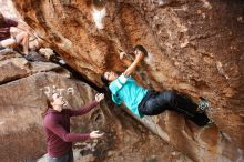 Bouldering in Hueco Tanks on 11/16/2019 with Blue Lizard Climbing and Yoga

Filename: SRM_20191116_1047560.jpg
Aperture: f/5.0
Shutter Speed: 1/200
Body: Canon EOS-1D Mark II
Lens: Canon EF 16-35mm f/2.8 L