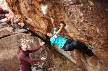 Bouldering in Hueco Tanks on 11/16/2019 with Blue Lizard Climbing and Yoga

Filename: SRM_20191116_1047561.jpg
Aperture: f/5.0
Shutter Speed: 1/200
Body: Canon EOS-1D Mark II
Lens: Canon EF 16-35mm f/2.8 L