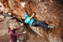 Bouldering in Hueco Tanks on 11/16/2019 with Blue Lizard Climbing and Yoga

Filename: SRM_20191116_1048010.jpg
Aperture: f/5.0
Shutter Speed: 1/200
Body: Canon EOS-1D Mark II
Lens: Canon EF 16-35mm f/2.8 L