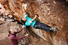 Bouldering in Hueco Tanks on 11/16/2019 with Blue Lizard Climbing and Yoga

Filename: SRM_20191116_1048012.jpg
Aperture: f/5.0
Shutter Speed: 1/200
Body: Canon EOS-1D Mark II
Lens: Canon EF 16-35mm f/2.8 L