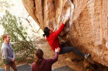 Bouldering in Hueco Tanks on 11/16/2019 with Blue Lizard Climbing and Yoga

Filename: SRM_20191116_1103330.jpg
Aperture: f/2.8
Shutter Speed: 1/400
Body: Canon EOS-1D Mark II
Lens: Canon EF 85mm f/1.2 L II