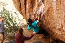 Bouldering in Hueco Tanks on 11/16/2019 with Blue Lizard Climbing and Yoga

Filename: SRM_20191116_1104430.jpg
Aperture: f/2.8
Shutter Speed: 1/500
Body: Canon EOS-1D Mark II
Lens: Canon EF 85mm f/1.2 L II