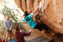 Bouldering in Hueco Tanks on 11/16/2019 with Blue Lizard Climbing and Yoga

Filename: SRM_20191116_1105480.jpg
Aperture: f/2.8
Shutter Speed: 1/400
Body: Canon EOS-1D Mark II
Lens: Canon EF 85mm f/1.2 L II