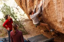 Bouldering in Hueco Tanks on 11/16/2019 with Blue Lizard Climbing and Yoga

Filename: SRM_20191116_1106100.jpg
Aperture: f/2.8
Shutter Speed: 1/400
Body: Canon EOS-1D Mark II
Lens: Canon EF 85mm f/1.2 L II
