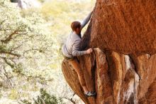 Bouldering in Hueco Tanks on 11/16/2019 with Blue Lizard Climbing and Yoga

Filename: SRM_20191116_1106460.jpg
Aperture: f/2.8
Shutter Speed: 1/800
Body: Canon EOS-1D Mark II
Lens: Canon EF 85mm f/1.2 L II