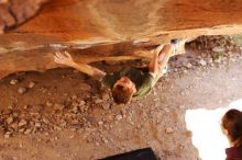 Bouldering in Hueco Tanks on 11/16/2019 with Blue Lizard Climbing and Yoga

Filename: SRM_20191116_1125571.jpg
Aperture: f/2.8
Shutter Speed: 1/400
Body: Canon EOS-1D Mark II
Lens: Canon EF 85mm f/1.2 L II