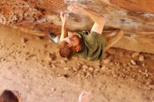Bouldering in Hueco Tanks on 11/16/2019 with Blue Lizard Climbing and Yoga

Filename: SRM_20191116_1132050.jpg
Aperture: f/2.8
Shutter Speed: 1/320
Body: Canon EOS-1D Mark II
Lens: Canon EF 85mm f/1.2 L II