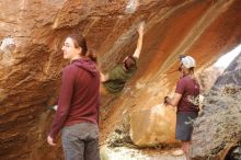 Bouldering in Hueco Tanks on 11/16/2019 with Blue Lizard Climbing and Yoga

Filename: SRM_20191116_1143290.jpg
Aperture: f/4.0
Shutter Speed: 1/160
Body: Canon EOS-1D Mark II
Lens: Canon EF 50mm f/1.8 II