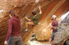 Bouldering in Hueco Tanks on 11/16/2019 with Blue Lizard Climbing and Yoga

Filename: SRM_20191116_1143300.jpg
Aperture: f/4.0
Shutter Speed: 1/200
Body: Canon EOS-1D Mark II
Lens: Canon EF 50mm f/1.8 II