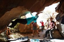 Bouldering in Hueco Tanks on 11/16/2019 with Blue Lizard Climbing and Yoga

Filename: SRM_20191116_1153190.jpg
Aperture: f/5.6
Shutter Speed: 1/320
Body: Canon EOS-1D Mark II
Lens: Canon EF 16-35mm f/2.8 L