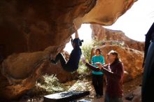 Bouldering in Hueco Tanks on 11/16/2019 with Blue Lizard Climbing and Yoga

Filename: SRM_20191116_1201080.jpg
Aperture: f/5.6
Shutter Speed: 1/400
Body: Canon EOS-1D Mark II
Lens: Canon EF 16-35mm f/2.8 L