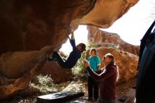 Bouldering in Hueco Tanks on 11/16/2019 with Blue Lizard Climbing and Yoga

Filename: SRM_20191116_1202300.jpg
Aperture: f/5.6
Shutter Speed: 1/500
Body: Canon EOS-1D Mark II
Lens: Canon EF 16-35mm f/2.8 L