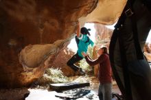 Bouldering in Hueco Tanks on 11/16/2019 with Blue Lizard Climbing and Yoga

Filename: SRM_20191116_1204430.jpg
Aperture: f/5.6
Shutter Speed: 1/250
Body: Canon EOS-1D Mark II
Lens: Canon EF 16-35mm f/2.8 L