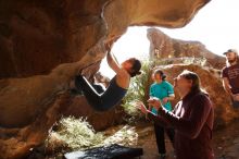 Bouldering in Hueco Tanks on 11/16/2019 with Blue Lizard Climbing and Yoga

Filename: SRM_20191116_1222260.jpg
Aperture: f/5.6
Shutter Speed: 1/500
Body: Canon EOS-1D Mark II
Lens: Canon EF 16-35mm f/2.8 L