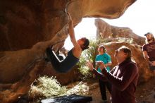 Bouldering in Hueco Tanks on 11/16/2019 with Blue Lizard Climbing and Yoga

Filename: SRM_20191116_1222261.jpg
Aperture: f/5.6
Shutter Speed: 1/500
Body: Canon EOS-1D Mark II
Lens: Canon EF 16-35mm f/2.8 L