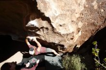 Bouldering in Hueco Tanks on 11/16/2019 with Blue Lizard Climbing and Yoga

Filename: SRM_20191116_1239240.jpg
Aperture: f/8.0
Shutter Speed: 1/800
Body: Canon EOS-1D Mark II
Lens: Canon EF 16-35mm f/2.8 L