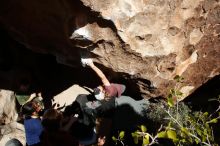 Bouldering in Hueco Tanks on 11/16/2019 with Blue Lizard Climbing and Yoga

Filename: SRM_20191116_1246130.jpg
Aperture: f/8.0
Shutter Speed: 1/1000
Body: Canon EOS-1D Mark II
Lens: Canon EF 16-35mm f/2.8 L