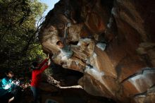 Bouldering in Hueco Tanks on 11/16/2019 with Blue Lizard Climbing and Yoga

Filename: SRM_20191116_1338020.jpg
Aperture: f/8.0
Shutter Speed: 1/250
Body: Canon EOS-1D Mark II
Lens: Canon EF 16-35mm f/2.8 L