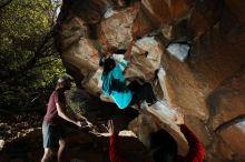 Bouldering in Hueco Tanks on 11/16/2019 with Blue Lizard Climbing and Yoga

Filename: SRM_20191116_1350150.jpg
Aperture: f/8.0
Shutter Speed: 1/250
Body: Canon EOS-1D Mark II
Lens: Canon EF 16-35mm f/2.8 L