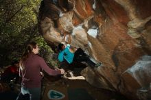 Bouldering in Hueco Tanks on 11/16/2019 with Blue Lizard Climbing and Yoga

Filename: SRM_20191116_1402500.jpg
Aperture: f/8.0
Shutter Speed: 1/250
Body: Canon EOS-1D Mark II
Lens: Canon EF 16-35mm f/2.8 L
