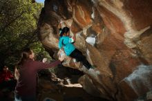 Bouldering in Hueco Tanks on 11/16/2019 with Blue Lizard Climbing and Yoga

Filename: SRM_20191116_1403030.jpg
Aperture: f/8.0
Shutter Speed: 1/250
Body: Canon EOS-1D Mark II
Lens: Canon EF 16-35mm f/2.8 L