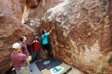 Bouldering in Hueco Tanks on 11/16/2019 with Blue Lizard Climbing and Yoga

Filename: SRM_20191116_1424470.jpg
Aperture: f/5.6
Shutter Speed: 1/250
Body: Canon EOS-1D Mark II
Lens: Canon EF 16-35mm f/2.8 L