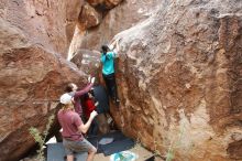 Bouldering in Hueco Tanks on 11/16/2019 with Blue Lizard Climbing and Yoga

Filename: SRM_20191116_1425380.jpg
Aperture: f/5.6
Shutter Speed: 1/250
Body: Canon EOS-1D Mark II
Lens: Canon EF 16-35mm f/2.8 L