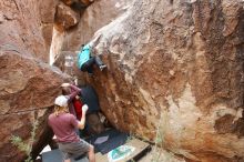 Bouldering in Hueco Tanks on 11/16/2019 with Blue Lizard Climbing and Yoga

Filename: SRM_20191116_1426090.jpg
Aperture: f/5.6
Shutter Speed: 1/250
Body: Canon EOS-1D Mark II
Lens: Canon EF 16-35mm f/2.8 L