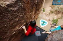 Bouldering in Hueco Tanks on 11/16/2019 with Blue Lizard Climbing and Yoga

Filename: SRM_20191116_1438460.jpg
Aperture: f/5.6
Shutter Speed: 1/250
Body: Canon EOS-1D Mark II
Lens: Canon EF 16-35mm f/2.8 L