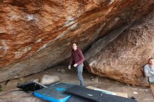 Bouldering in Hueco Tanks on 11/16/2019 with Blue Lizard Climbing and Yoga

Filename: SRM_20191116_1448400.jpg
Aperture: f/5.6
Shutter Speed: 1/320
Body: Canon EOS-1D Mark II
Lens: Canon EF 16-35mm f/2.8 L