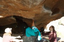 Bouldering in Hueco Tanks on 11/16/2019 with Blue Lizard Climbing and Yoga

Filename: SRM_20191116_1612000.jpg
Aperture: f/4.0
Shutter Speed: 1/250
Body: Canon EOS-1D Mark II
Lens: Canon EF 50mm f/1.8 II