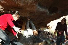 Bouldering in Hueco Tanks on 11/16/2019 with Blue Lizard Climbing and Yoga

Filename: SRM_20191116_1619480.jpg
Aperture: f/4.0
Shutter Speed: 1/400
Body: Canon EOS-1D Mark II
Lens: Canon EF 50mm f/1.8 II