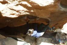 Bouldering in Hueco Tanks on 11/16/2019 with Blue Lizard Climbing and Yoga

Filename: SRM_20191116_1634150.jpg
Aperture: f/4.0
Shutter Speed: 1/250
Body: Canon EOS-1D Mark II
Lens: Canon EF 50mm f/1.8 II