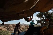 Bouldering in Hueco Tanks on 11/16/2019 with Blue Lizard Climbing and Yoga

Filename: SRM_20191116_1639000.jpg
Aperture: f/8.0
Shutter Speed: 1/250
Body: Canon EOS-1D Mark II
Lens: Canon EF 16-35mm f/2.8 L