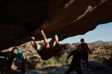 Bouldering in Hueco Tanks on 11/16/2019 with Blue Lizard Climbing and Yoga

Filename: SRM_20191116_1654300.jpg
Aperture: f/8.0
Shutter Speed: 1/250
Body: Canon EOS-1D Mark II
Lens: Canon EF 16-35mm f/2.8 L